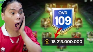 Aku Grebek Akun SOELTAN OVR 109 Gullit MAX OVR [upl. by Cottrell]