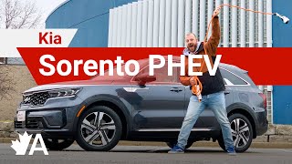 2022 Kia Sorento PHEV Review Plug It In or Pick the Hybrid [upl. by Moyers]