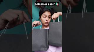 how to make paper bags 🛍️ for small business shorts paperbag viral [upl. by Mojgan148]