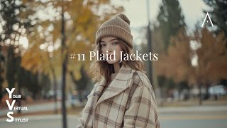 Plaid Jacket Outfit Ideas  Layering Tips and Outfit Inspiration [upl. by Enitram364]