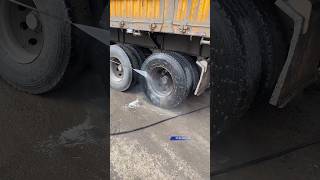 Container wheel detailing ASMR satisfying asmrcleaning satisfyingvideos [upl. by Brock]