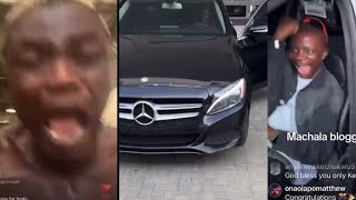 Portable cries as Olamide buy Young duu oyimo benz [upl. by Swisher]