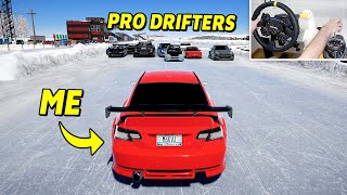 I Challenged 16 Pro Drifters in CarX [upl. by Laurens]