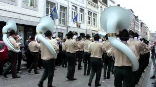 Sint Servaas Processie 2015 Maastrichtse Verkennersband [upl. by Huberto]