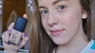 My Foundation Routine  NARS Sheer Glow [upl. by Lynch]