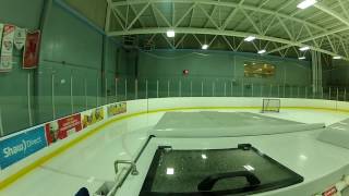 Zamboni Flood from drivers seat [upl. by Mylan]