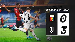 Genoa 03 Juventus  EXTENDED Highlights Serie A  Vlahovic amp Conceição Goals [upl. by Yanehs870]