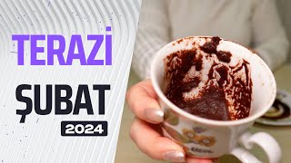 TERAZİ BURCU ŞUBAT 2024  Aylık Burç Yorumları amp Kahve Falı [upl. by Yedorb875]