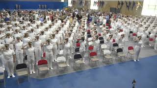 US Navy Officer Development School ODS Class 22060 Graduation Ceremony [upl. by Assilim363]