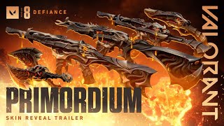 valorant valorantliveindia VALORANT Primordium Bundle Skins [upl. by Pardoes]