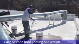 Flat Roof  Roof Coating  Excel Roofing [upl. by Adabelle]