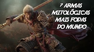 7 Armas Mitológicas Mais Fodas do Mundo [upl. by Abercromby353]