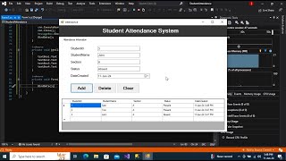 Student Attendance System Using C [upl. by Enelad]