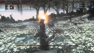 Bloodborne  Gehrman the First Hunter  Boss Battle Fight  Saw Cleaver  Tactics [upl. by Hirsch]