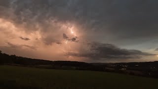 24 August 2023  Gewitter Schälchlihoger Urdorf  1849  2230 Uhr [upl. by Nehepts]