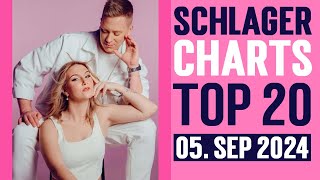 Schlager Charts Top 20  05 September 2024 [upl. by Boys]