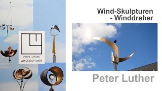 Peter Luther Wind Sculpture Windspiel Kunst Tage Abtei Brauweiler Pulheim Köln [upl. by Trilbie106]