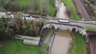 Dundas Aqueduct  Kennet amp Avon Canal  100120 [upl. by Auhsej]