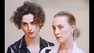 Timothée Chalamet amp Saoirse Ronan Entertainment Weekly InterviewBTS [upl. by Peugia399]