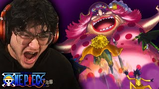 GERMA VS BIG MOM One Piece Reaction [upl. by Dupin]