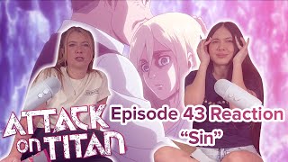 Attack on Titan  Reaction  S3E6  Sin [upl. by Anelrad]