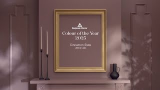 Colour of the Year and Colour Trends 2025  Cinnamon Slate 211340  Benjamin Moore [upl. by Bishop]