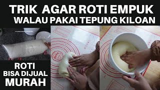 ROTI SOBEK EMPUK DAN LEMBUT PAKAI TERIGU KILOAN  DAPUR AZIZAM SAMARINDA [upl. by Eckel]