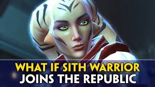 What if The Sith Warrior Empire Character Joins the Republic in SWTOR Jedi Under Siege [upl. by Namzaj]