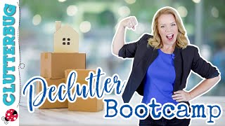 5 Decluttering Rules  Declutter Bootcamp Kick Off 💪 😛 🏆 [upl. by Akihdar]