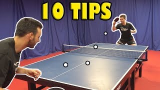 10 Tips To Become A Better Table Tennis Player Quickly [upl. by Aserret716]