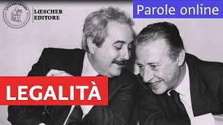 Parole online  Legalità [upl. by Asta]