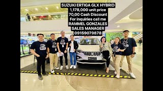 SUZUKI ERTIGA GLX HYBRID AUTOMATIC 2024 MODEL rammelgonzales suzukiphilippines ertigahybrid2024 [upl. by Zetta]