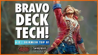 SKIRMISH TOP 8 Bravo “Ultraboost” Deck Tech  Flesh and Blood Blitz [upl. by Marjy]