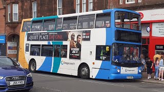 2 Stagecoach West Scotland Transbus Trident ALX400 18334 SF55 NOU [upl. by Audrye]