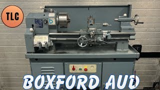 Boxford AUD Power Feed Lathe Svarv Tokarka Tornio Drehmaschine Drehbank [upl. by Anital]