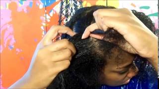 Natural Hair Flat Twist for Beginners [upl. by Hedges]