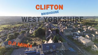 clifton brighouse village westyorkshire brighouse djimini4pro [upl. by Esmaria]