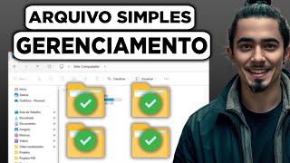 Como Organizar Arquivos e Pastas para Produtividade no PC e Notebook [upl. by Arised]