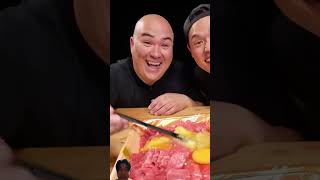 bayashi recipe steak mukbang foodie [upl. by Wolgast]