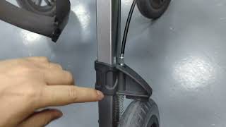 VOCIC Rollator Walker Brake Adjusting Tips  Z51 [upl. by Ahtabat]