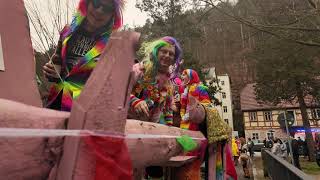 Karneval🎊Umzug 10022024 Bad Schandau Kurpark SD HD 4K [upl. by Yaras]