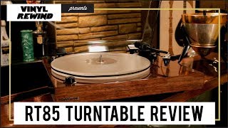 Fluance RT85 Reference Turntable review  Vinyl Rewind [upl. by Nalim]