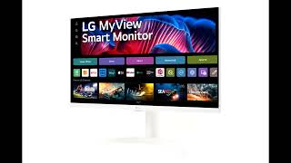 LG 27SR75UW MyView 27quot 4K UHD Smart Monitor Review The Ultimate Work amp Play Display [upl. by Akerue97]