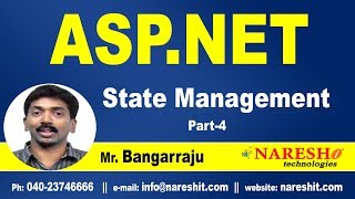 ASPNET State Management Part 4 View State amp Control State  ASPNET Tutorials  MrBangar Raju [upl. by Anirpas]