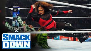 Naomi vs Nia Jax – Queen of the Ring Tournament SmackDown highlights May 10 2024 [upl. by Atiloj23]