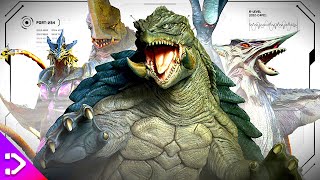 ALL The FREAKY Monsters From GAMERA LORE EXPLORED [upl. by Eirellam]