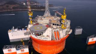 Goliat FPSO arrival Norway [upl. by Cally]