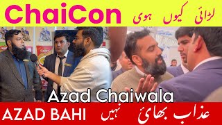 ChaiCon my Azad Chaiwala sy Lari kuo hoi Interview  ChaiCon best Business  Azad Chaiwala [upl. by Nrubua]