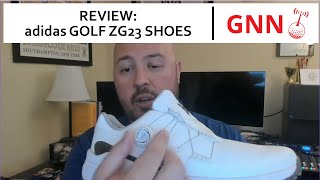 REVIEW adidas Golf ZG23 golf shoes offer lightweight stability [upl. by Rudolfo]