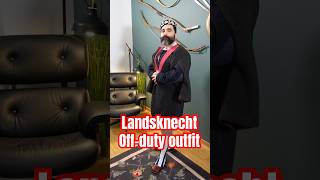 What a landsknecht would wear offduty larp larpcostume cosplay reenactment XVI city outfit [upl. by Ashlin]